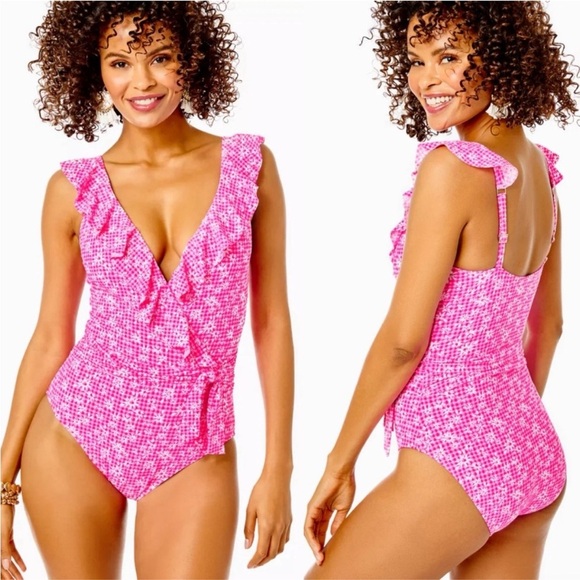 Lilly Pulitzer Delphie one piece size 4 NWT - Picture 1 of 8